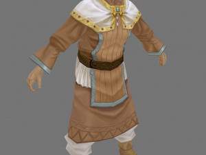 grand mother 3D Model