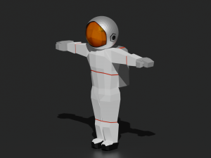 rocket launch low poly 3D Model