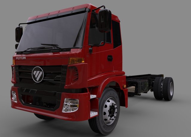 foton auman 1621 3D Model .c4d .max .obj .3ds .fbx .stl .blend 