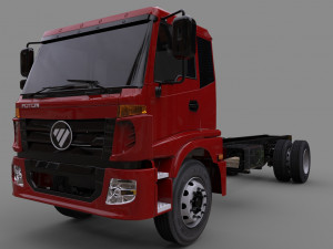 foton auman 1621 3D Model