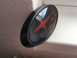 subaru impreza emblem logo Modelo de Impressão 3D