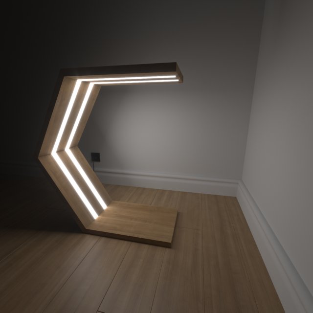 lamp 3D Model .c4d .max .obj .3ds .fbx .stl .blend 