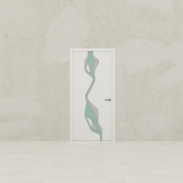 door 3D Model .c4d .max .obj .3ds .fbx .stl .blend 