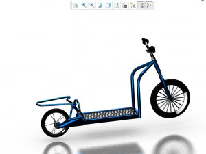 bici lopifit Modello 3D