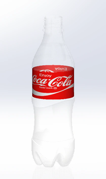 coca cola bottle 3D Model .c4d .max .obj .3ds .fbx .stl .blend 