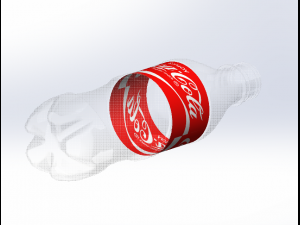 coca cola bottle 3D Модель
