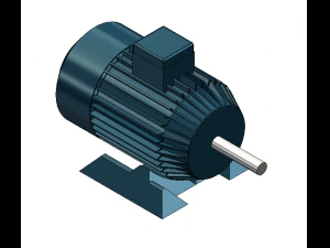 electric motor 3D Model