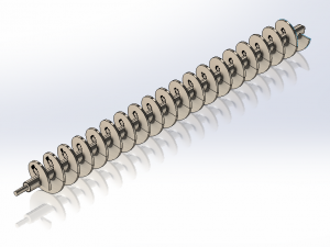 auger screw 3D Model