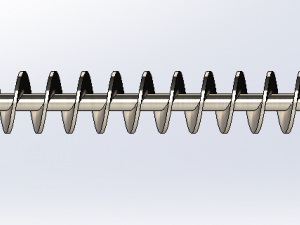 auger screw 3D Модель