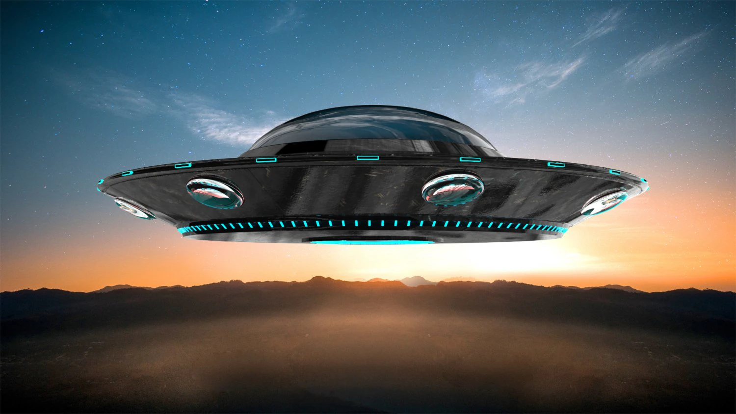 ufo-unidentified flying object model and texture 3D Model .c4d .max .obj .3ds .fbx .stl .blend 
