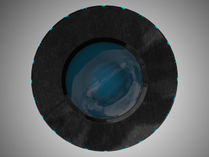 ufo-unidentified flying object model and texture 3D Model