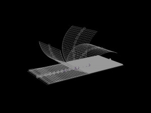 animation opening cover book and pages inside realistic look 3D मॉडल