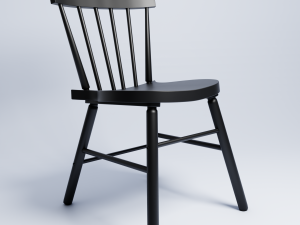black chair norraryd 3D 模型