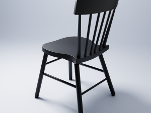 black chair norraryd 3D 模型