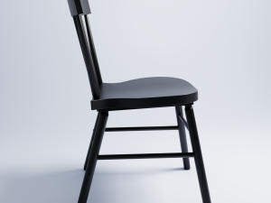 black chair norraryd 3D 模型