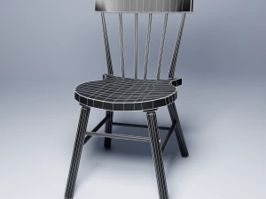 black chair norraryd 3D Model