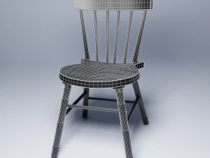 black chair norraryd 3D Model