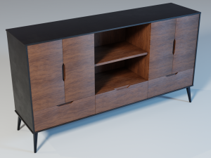 classic sideboard furniture Modelo 3D