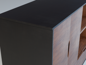 classic sideboard furniture Modello 3D
