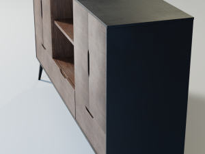 classic sideboard furniture Modello 3D