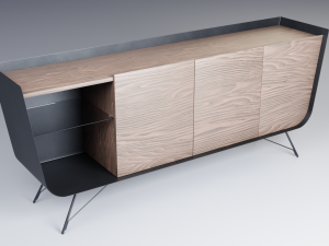 modern sideboard cabinet Modelo 3D