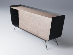 modern sideboard cabinet 3D Model