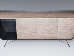 modern sideboard cabinet Modèle 3D