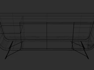 modern sideboard cabinet 3D Model
