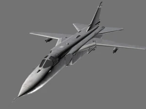 sukhoi su-24 Modello 3D