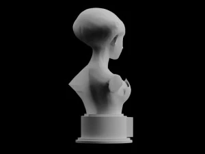 zelda princess ruto ocarina of time download 3d print model stl files statue figure nintendo 3D Print Model