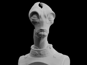 mass effect andromeda salarian download 3d print stl files statue figure video game figure art Model do druku 3D