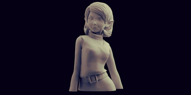 zelda adult saria 3d print model stl files the legend of zelda nintendo 3D 프린트 모델 .c4d .max .obj .3ds .fbx .stl .blend 