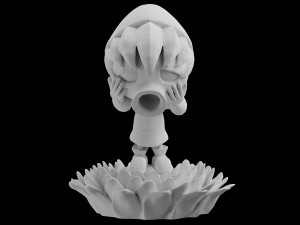 deku link majoras mask statue download 3d print model stl files statue figure digital pattern 3D Print Model