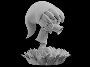 deku link majoras mask statue download 3d print model stl files statue figure digital pattern 3D Print Model