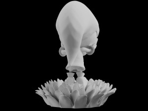 deku link majoras mask statue download 3d print model stl files statue figure digital pattern 3D Print Model