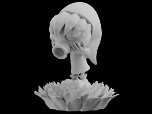 deku link majoras mask statue download 3d print model stl files statue figure digital pattern 3D Print Model