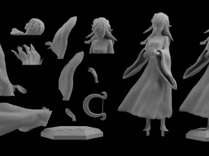 skyward sword goddess zelda download 3d print model stl files statue figure digital pattern 3d print 3D Print Model