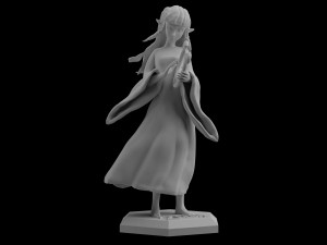 skyward sword goddess zelda download 3d print model stl files statue figure digital pattern 3d print Modèles 3D en vedette
