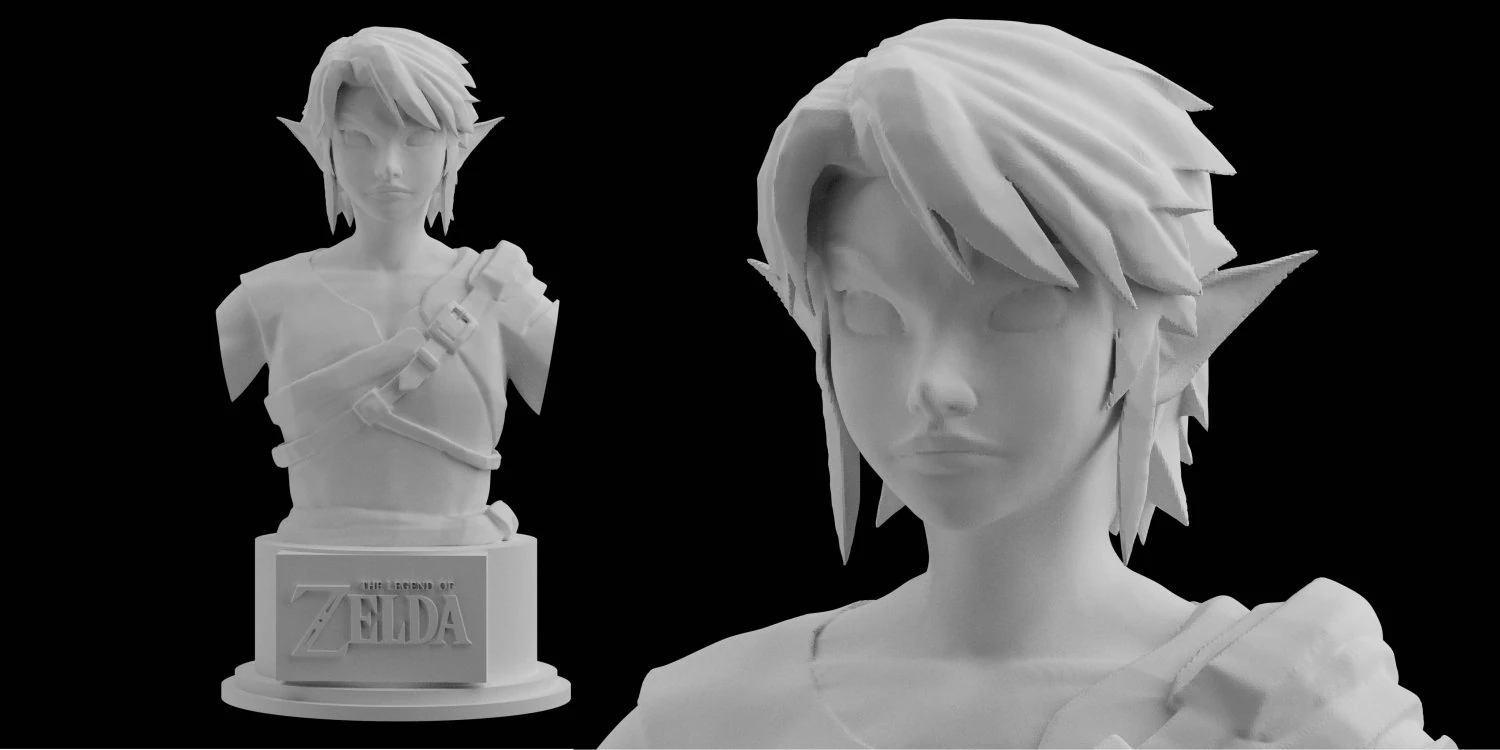 zelda farmer link twilight princess download 3d print model stl files statue figure nintendo 3D Print Model .c4d .max .obj .3ds .fbx .stl .blend 