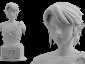 zelda farmer link twilight princess download 3d print model stl files statue figure nintendo 3D Print Model