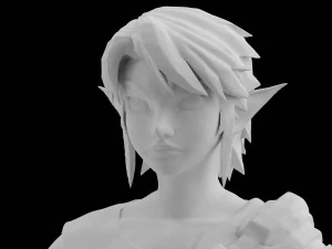 zelda farmer link twilight princess download 3d print model stl files statue figure nintendo 3D Print Model