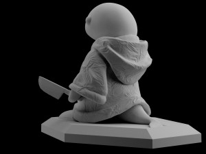 ff7 tonberry final fantasy statue sculpt 3d print stl files download files figure digital pattern 3D Print Model