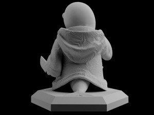 ff7 tonberry final fantasy statue sculpt 3d print stl files download files figure digital pattern 3D Print Model