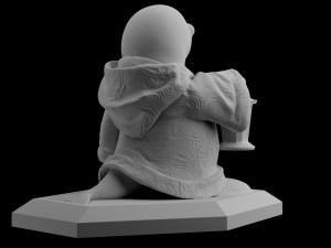 ff7 tonberry final fantasy statue sculpt 3d print stl files download files figure digital pattern 3D Print Model