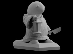 ff7 tonberry final fantasy statue sculpt 3d print stl files download files figure digital pattern 3D Print Model