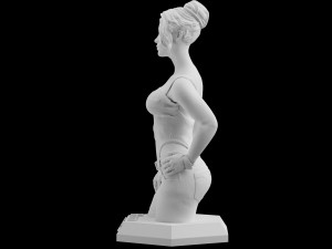 cyberpunk 2077 panam palmer download 3d print model stl files statue figure video game 3Dプリントモデル