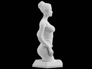 cyberpunk 2077 panam palmer download 3d print model stl files statue figure video game 3Dプリントモデル