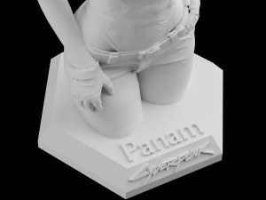 cyberpunk 2077 panam palmer download 3d print model stl files statue figure video game 3Dプリントモデル