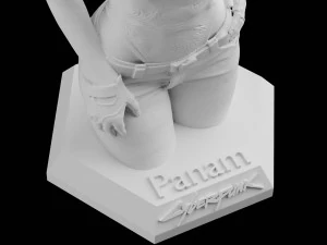 cyberpunk 2077 panam palmer download 3d print model stl files statue figure video game 3D Print Model