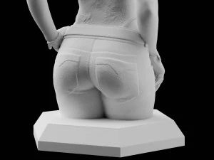 cyberpunk 2077 panam palmer download 3d print model stl files statue figure video game 3D Print Model